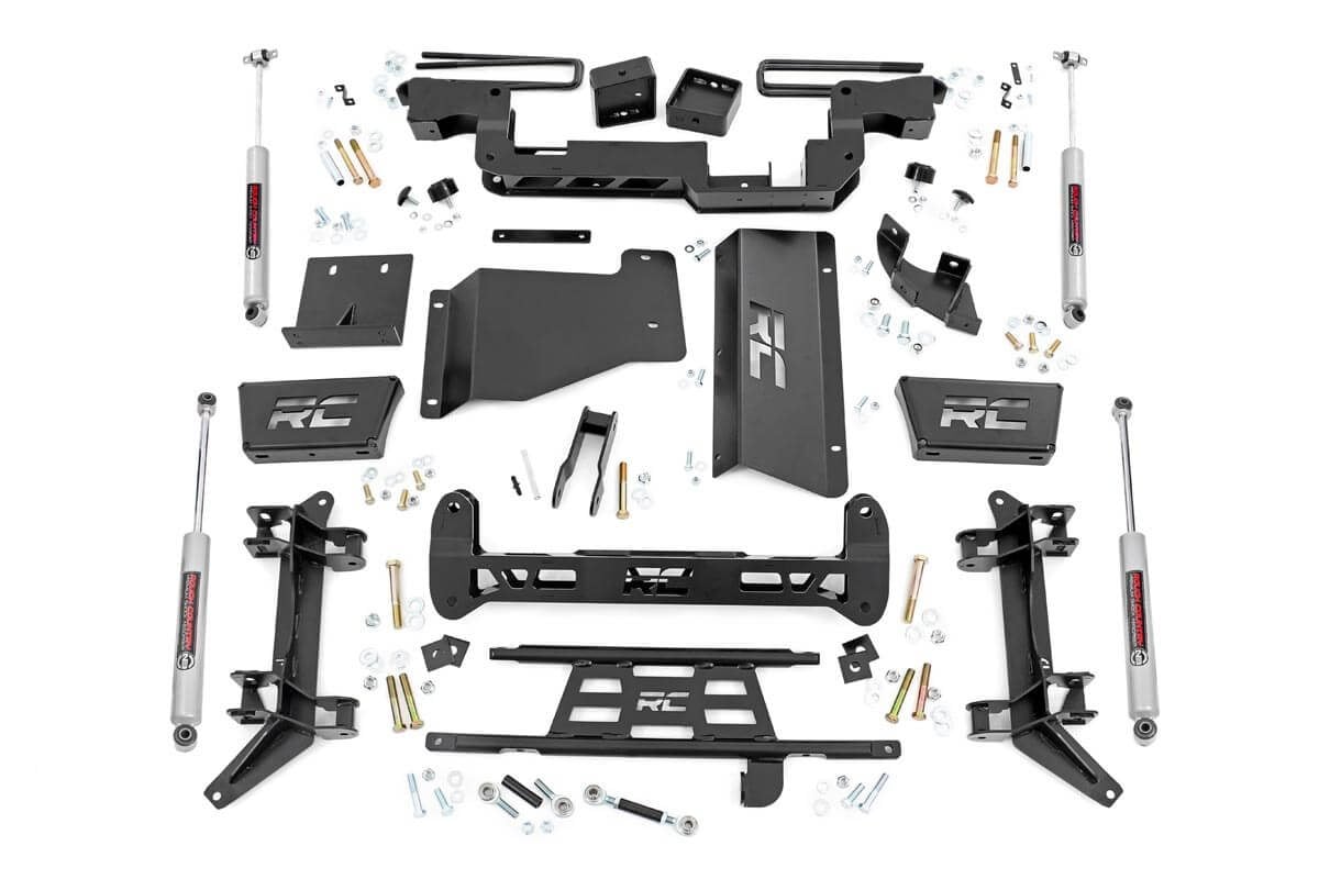 Rough Country 6 Inch Lift Kit for 1988-2000 Chevy/GMC 3/4-Ton Suburban/C2500/K2500 Truck/C3500/K3500 Truck