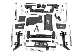 Rough Country 6 Inch Lift Kit for 1988-2000 Chevy/GMC 3/4-Ton Suburban/C2500/K2500 Truck/C3500/K3500 Truck