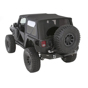 Smittybilt OEM Replacement Soft Top For 07-09 Wrangler JK 2 Door Black Diamond - Recon Recovery