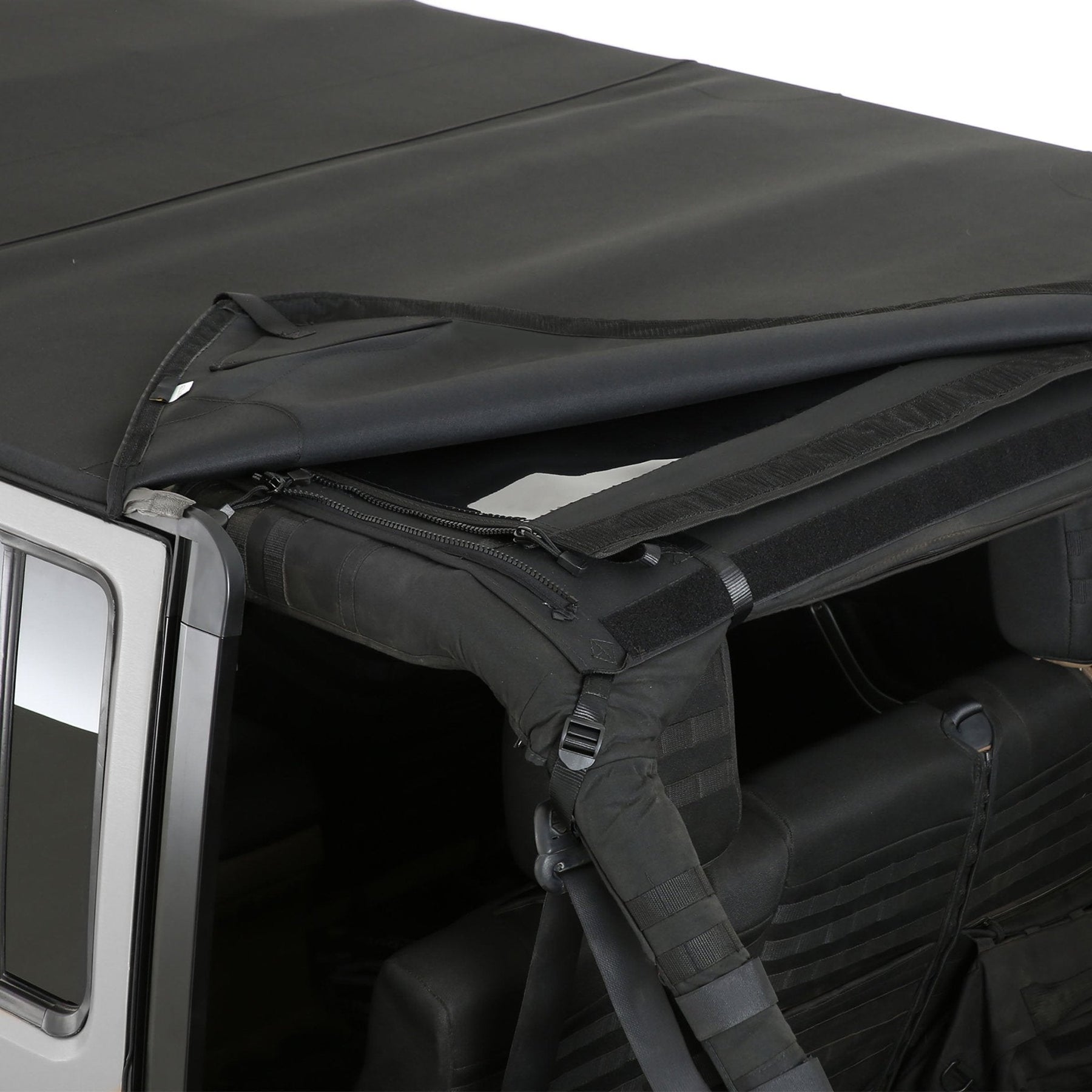 Smittybilt Bowless Combo Soft Top For 07-18 Jeep Wrangler JK 2 Door- Recon Recovery