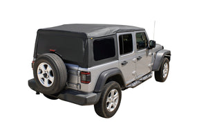 Smittybilt Full Replacement Soft Top + Hardware for 2018–Current Jeep Wrangler JLU 4-Door