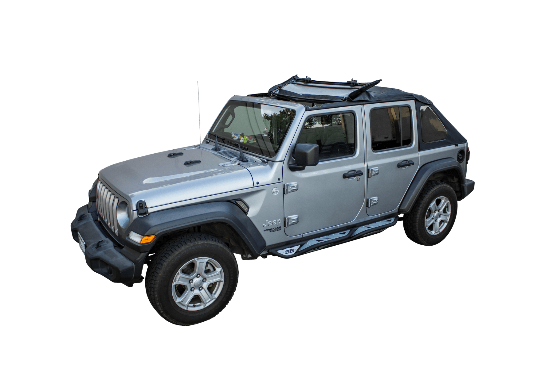 Smittybilt Slant Back Soft Top for 2018–Current Jeep JL Unlimited 4-Door