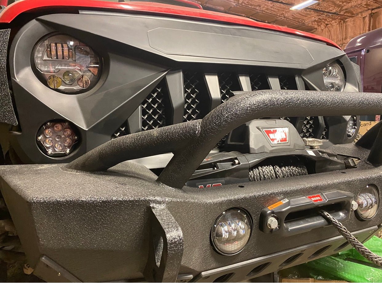 WARN VR EVO 12-S Wireless Winch | 12,000 lb Synthetic Rope | Heavy-Duty Recovery