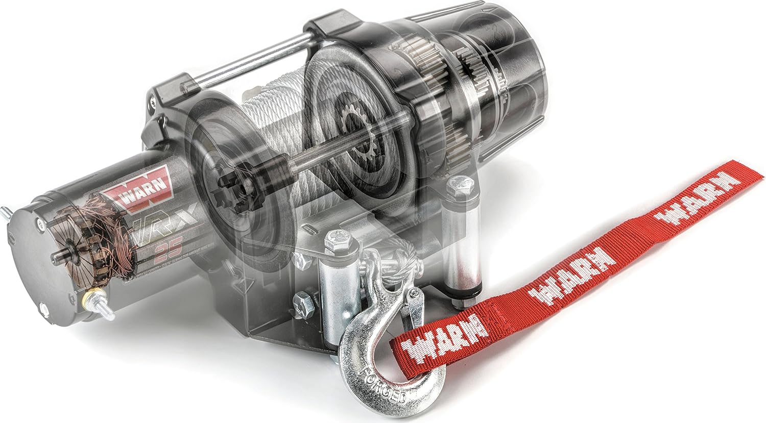 WARN VRX 35-S Powersports ATVs UTVs SXS Winch – 3,500 lb Capacity | Synthetic Rope