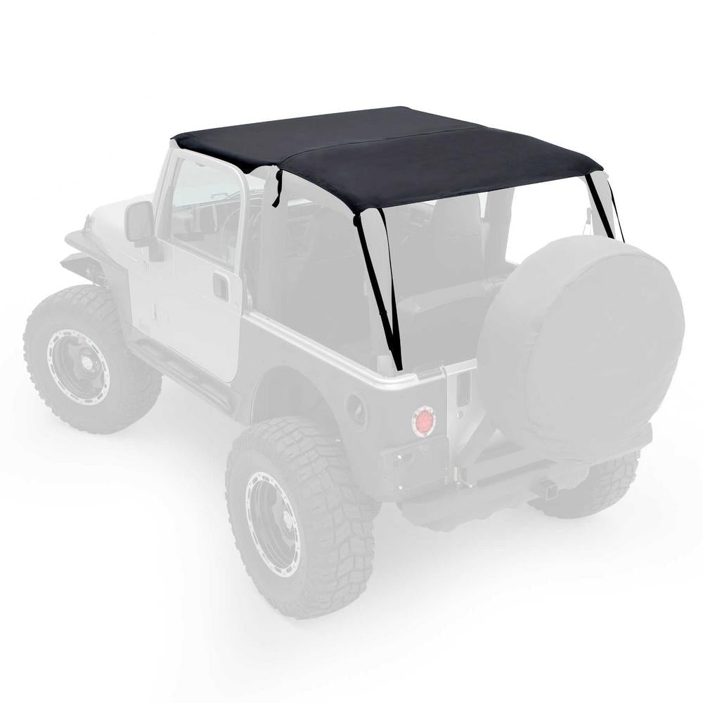 Smittybilt Extended Bikini Top Black Diamond For 1997-2006 Jeep Wrangler TJ - Recon Recovery