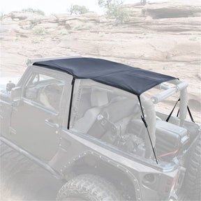 Smittybilt Extended Bikini Top Black Diamond For 2007-2009 Jeep Wrangler JK 2dr - Recon Recovery