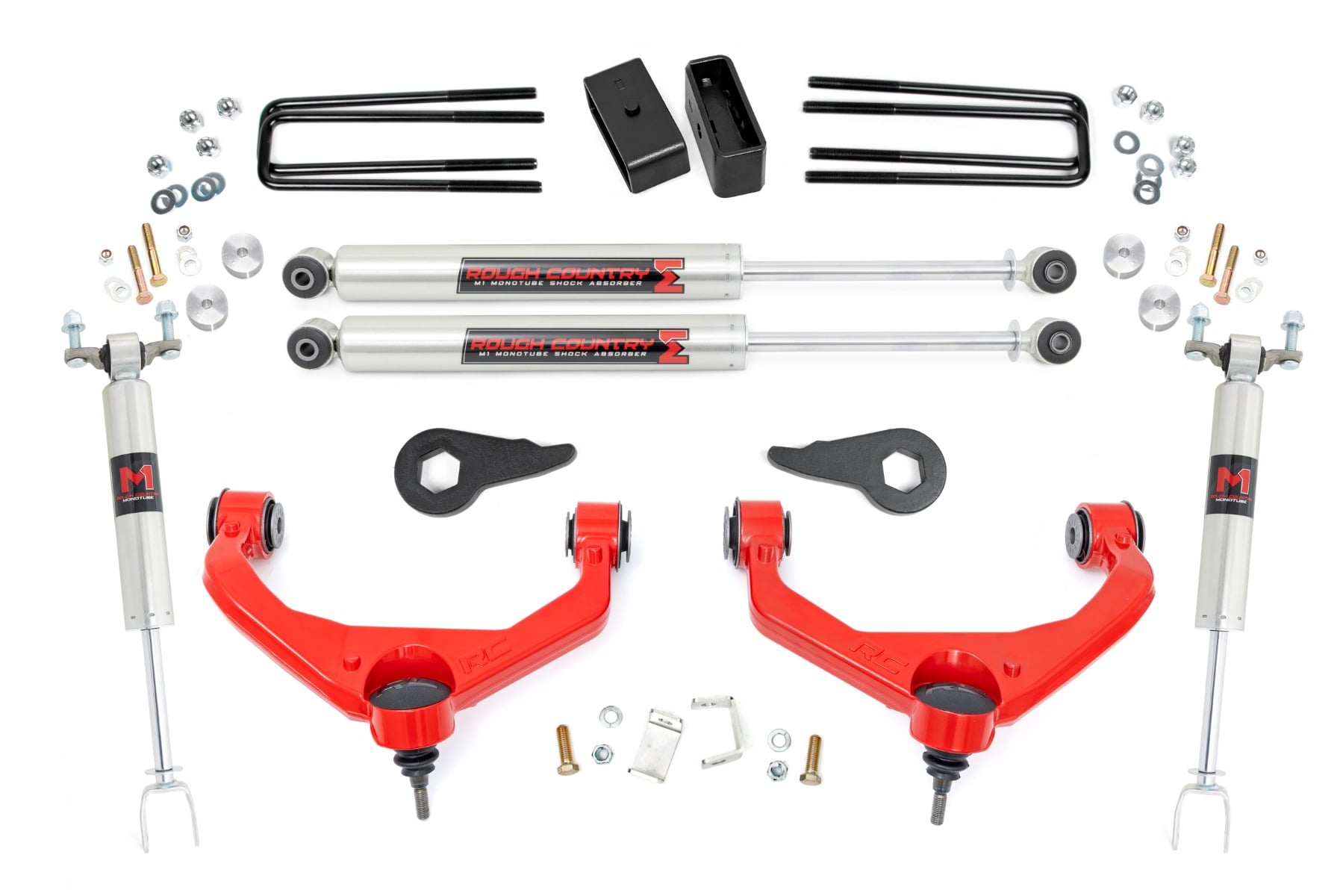 Rough Country 3.5 Inch Lift Kit for 2011-2019 Chevy/GMC 2500HD/3500HD