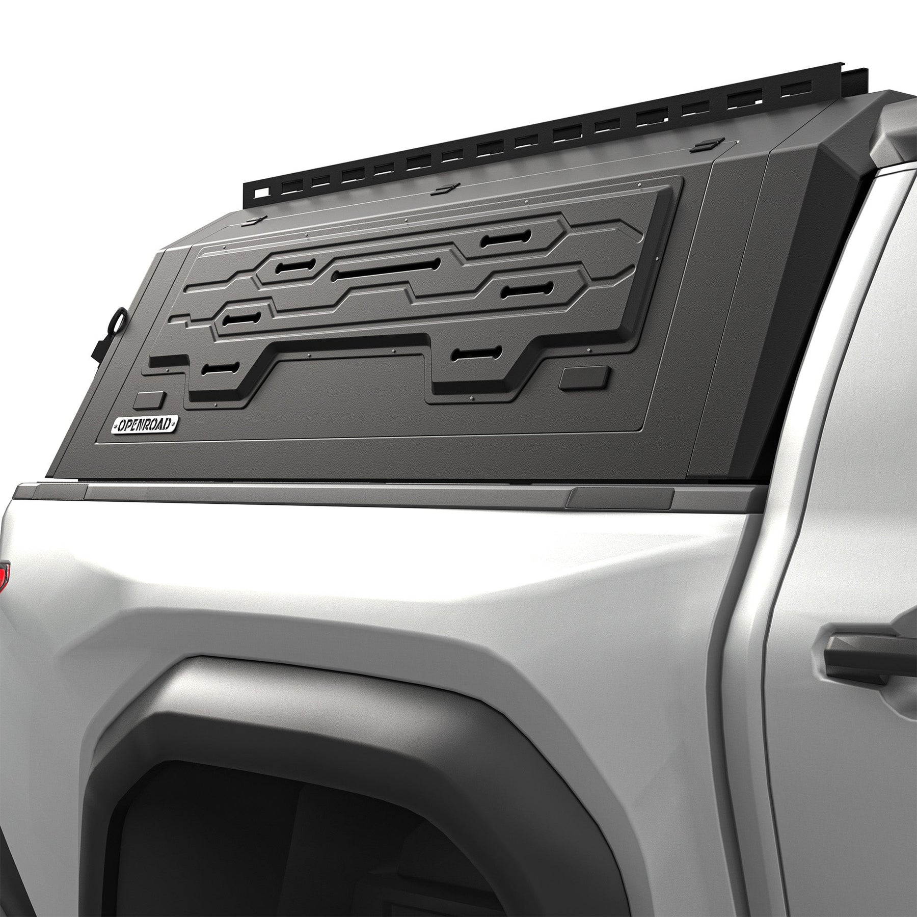 Openroad Aluminum Light Weight Modular Truck Cap for 2024-2026 Toyota Tacoma 6ft Bed