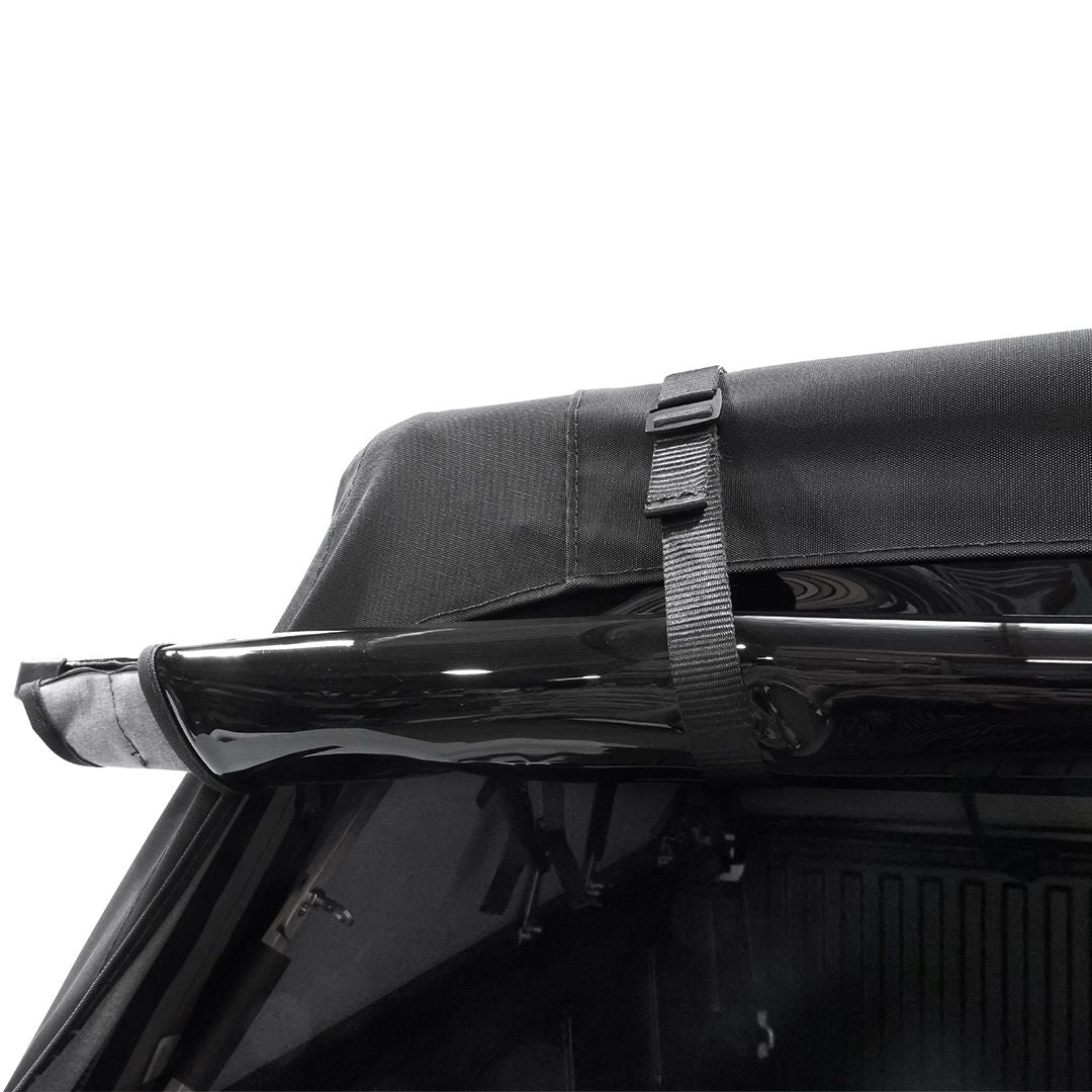 Explorer Soft Shell Foldable Bed Cap for 2022-2026 Toyota Tundra 5.5′ Bed -Black Diamond