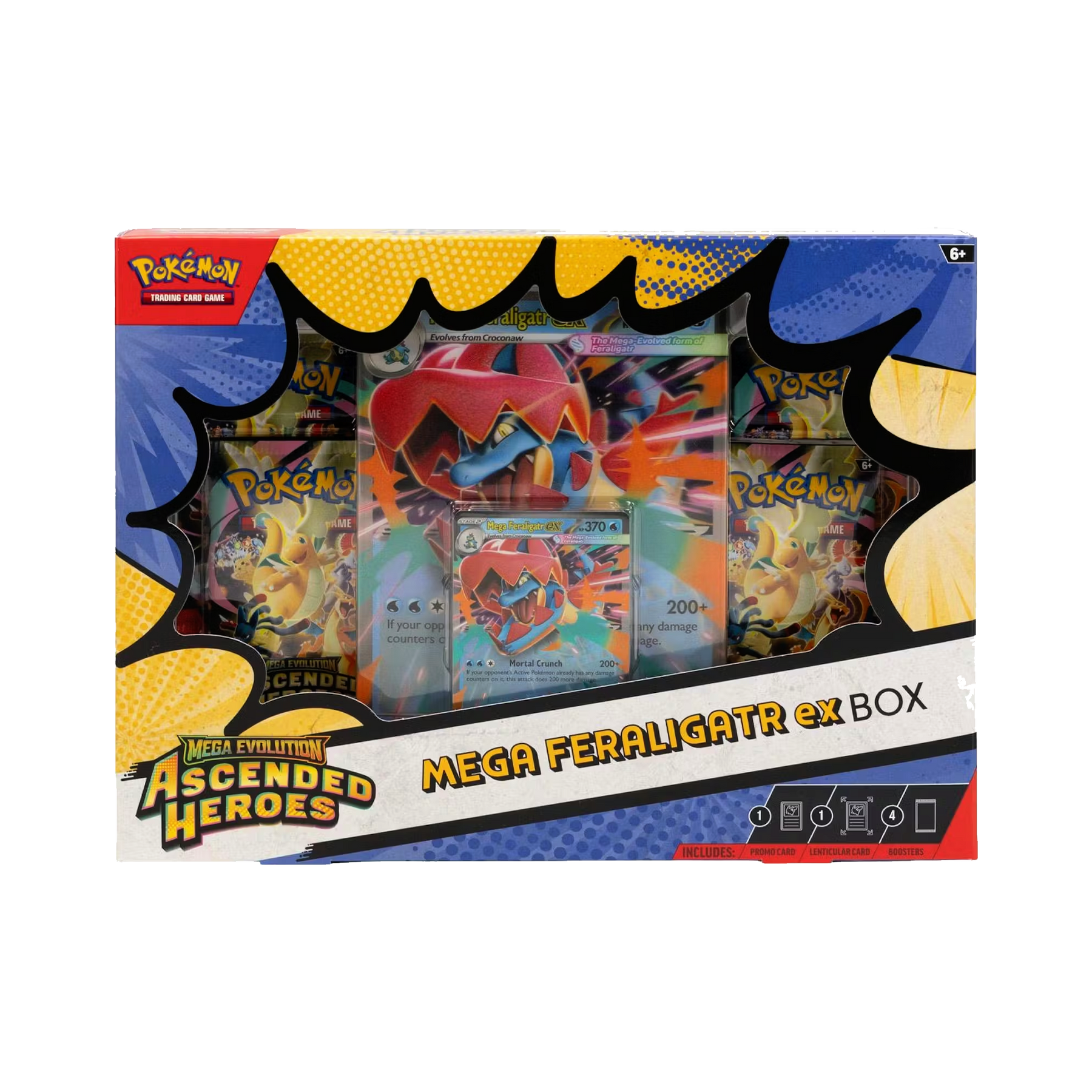 Ascended Heroes Mega Meganium/Emboar/Feraligatr ex Box
