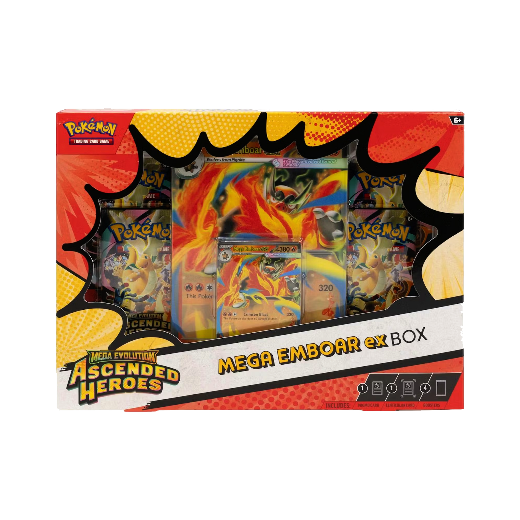 Ascended Heroes Mega Meganium/Emboar/Feraligatr ex Box