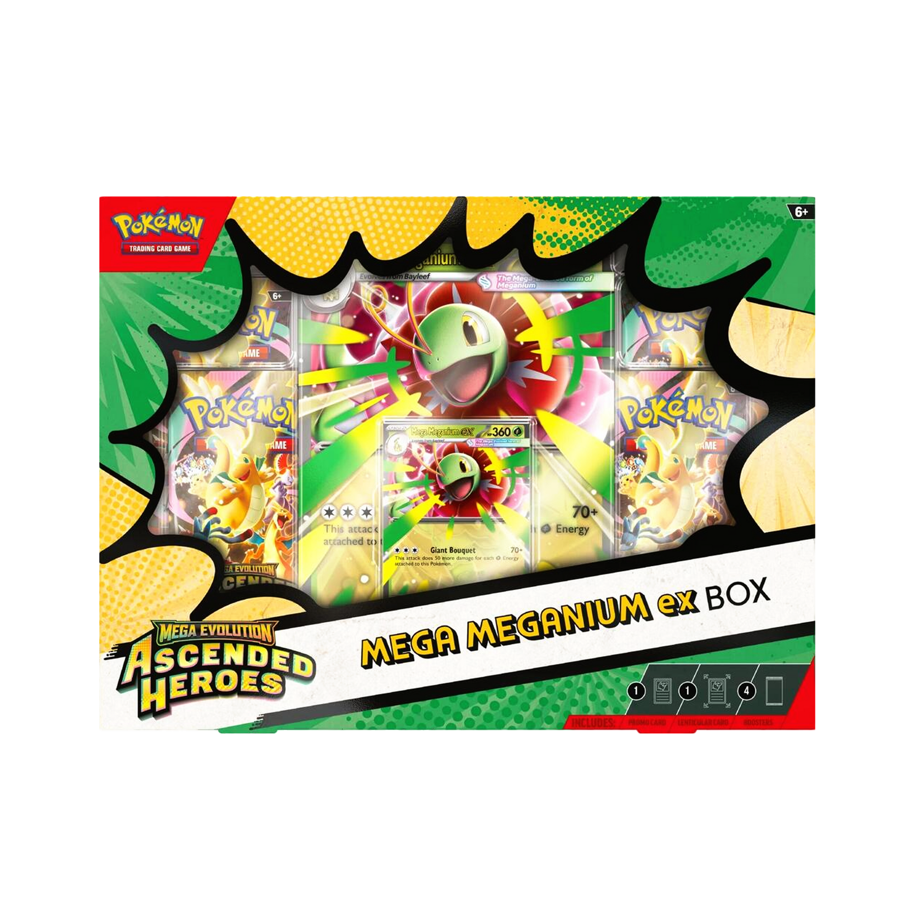 Ascended Heroes Mega Meganium/Emboar/Feraligatr ex Box