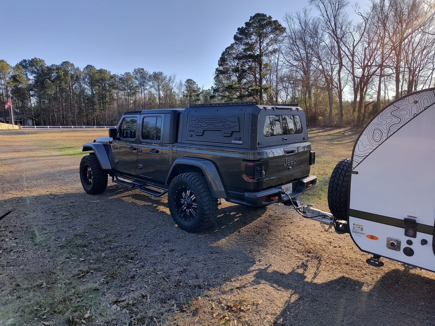 Openroad Aluminum Light Weight Modular Truck Cap for 2019-2026 Jeep Gladiator JT