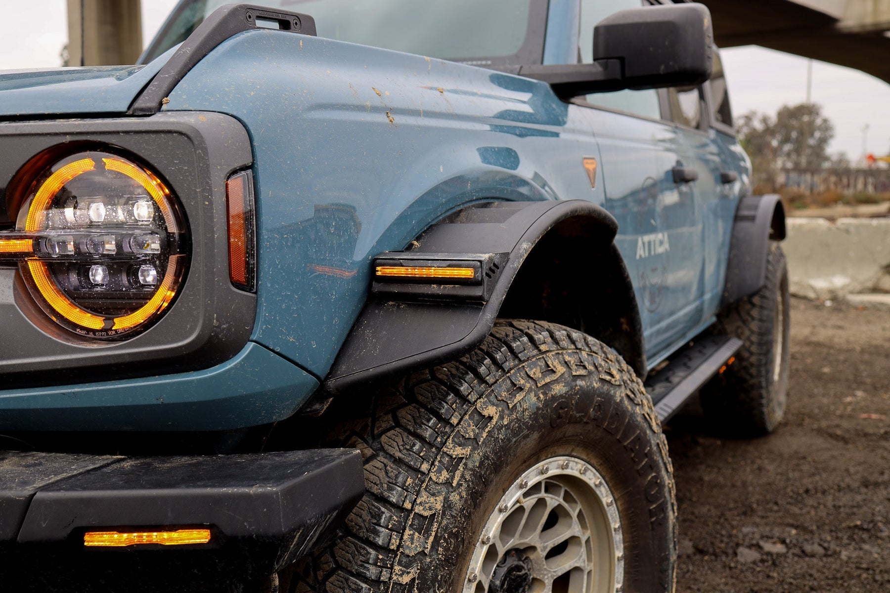 Attica 4x4 Frontier Series Front Fender Flares for 2021-2026 Ford Bronco - Recon Recovery
