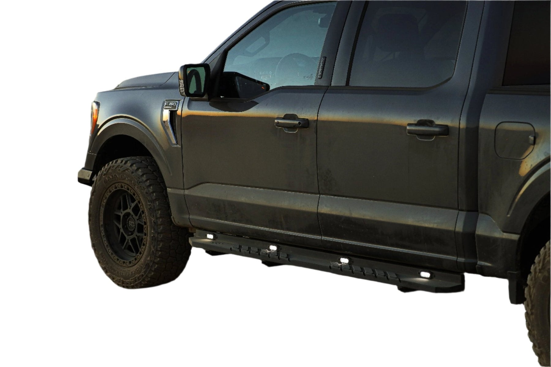 Attica 4x4 Frontier Series Running Boards for 2015-2026 Ford F-150 Super Crew - Recon Recovery