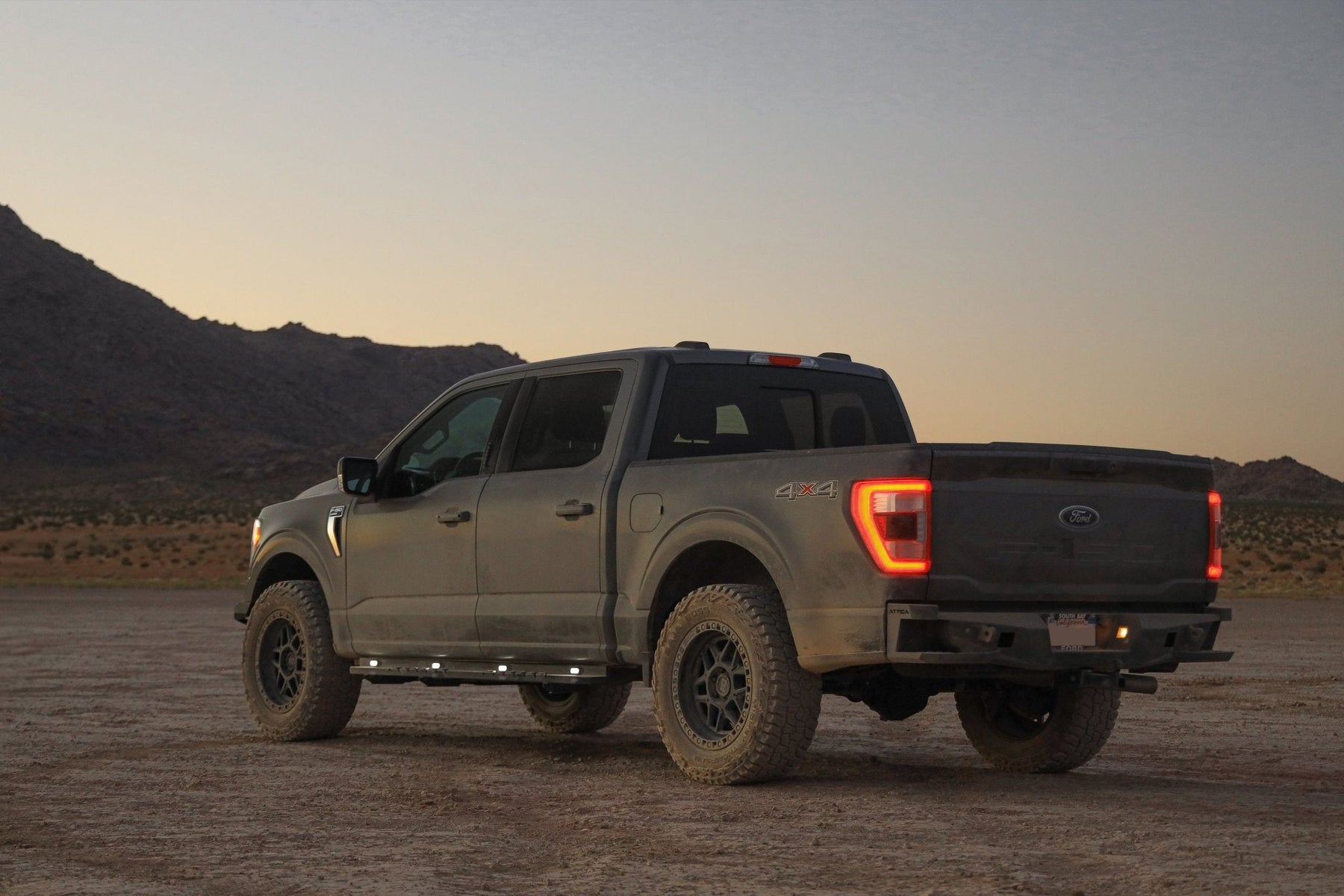 Attica 4x4 Frontier Series Running Boards for 2015-2026 Ford F-150 Super Crew - Recon Recovery