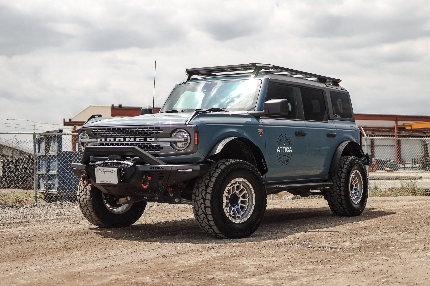 Attica 4x4 Frontier Series Overland Roof Rack 2021-2026 Ford Bronco - Recon Recovery