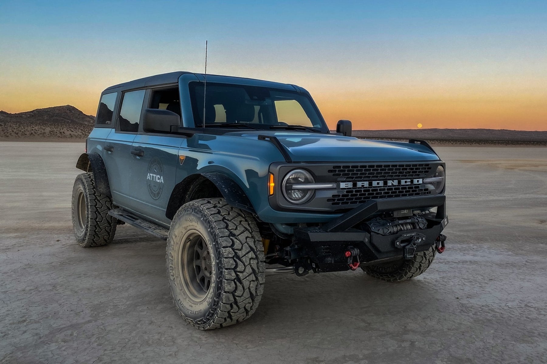 Attica 4x4 Terra Series Front Fender Flares for 2021-2026 Ford Bronco