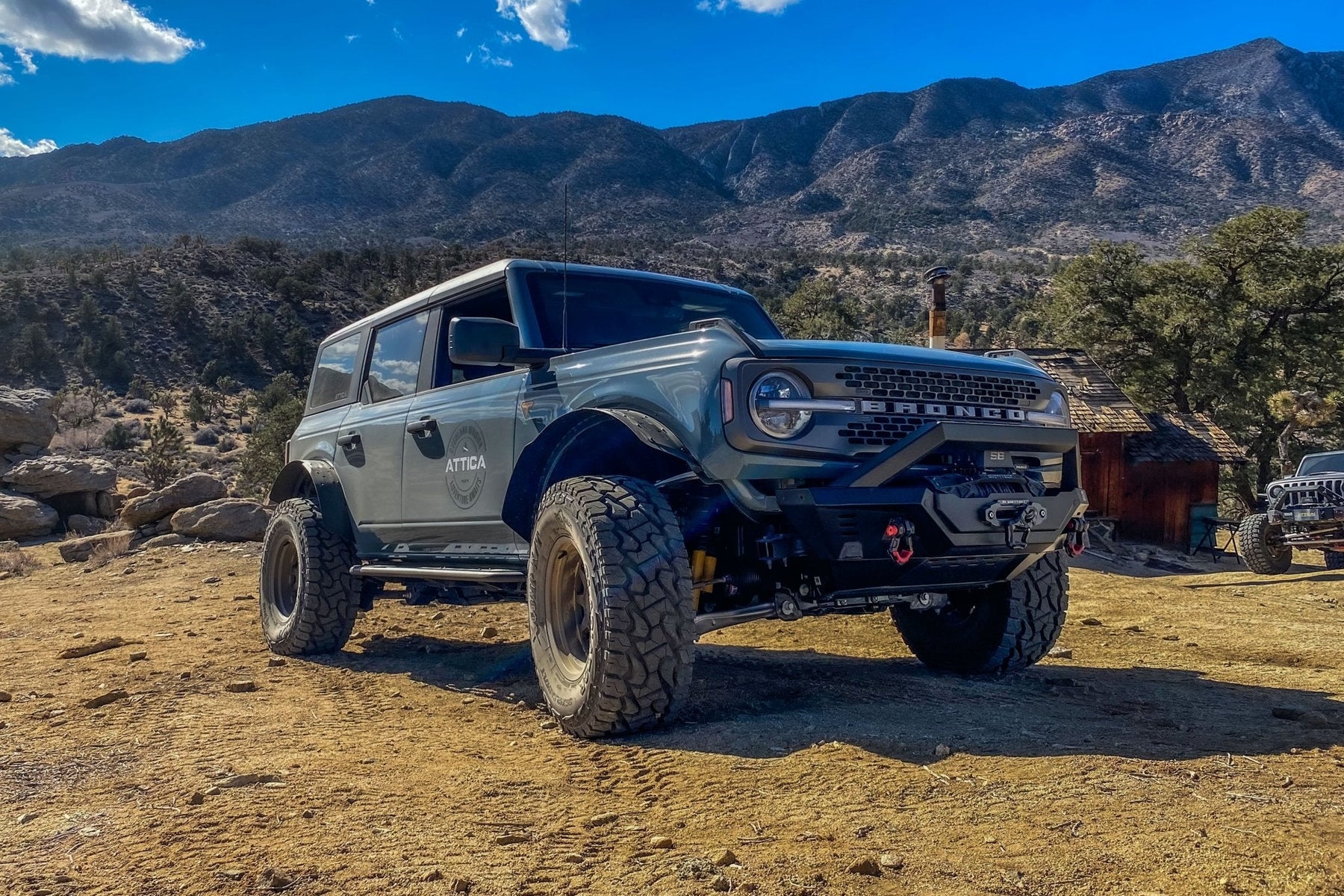 Attica 4x4 Terra Series Front Fender Flares for 2021-2026 Ford Bronco