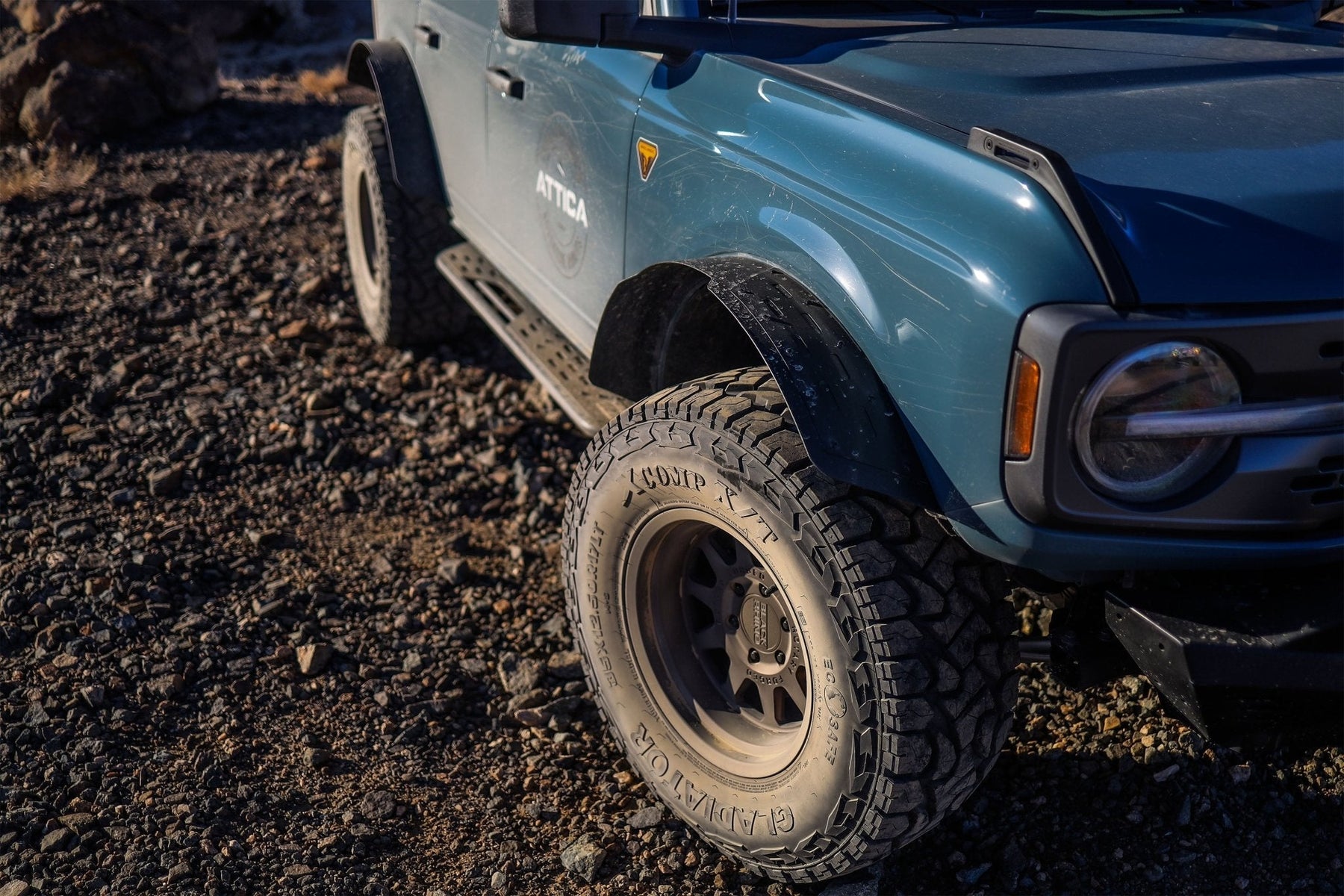 Attica 4x4 Terra Series Front Fender Flares for 2021-2026 Ford Bronco
