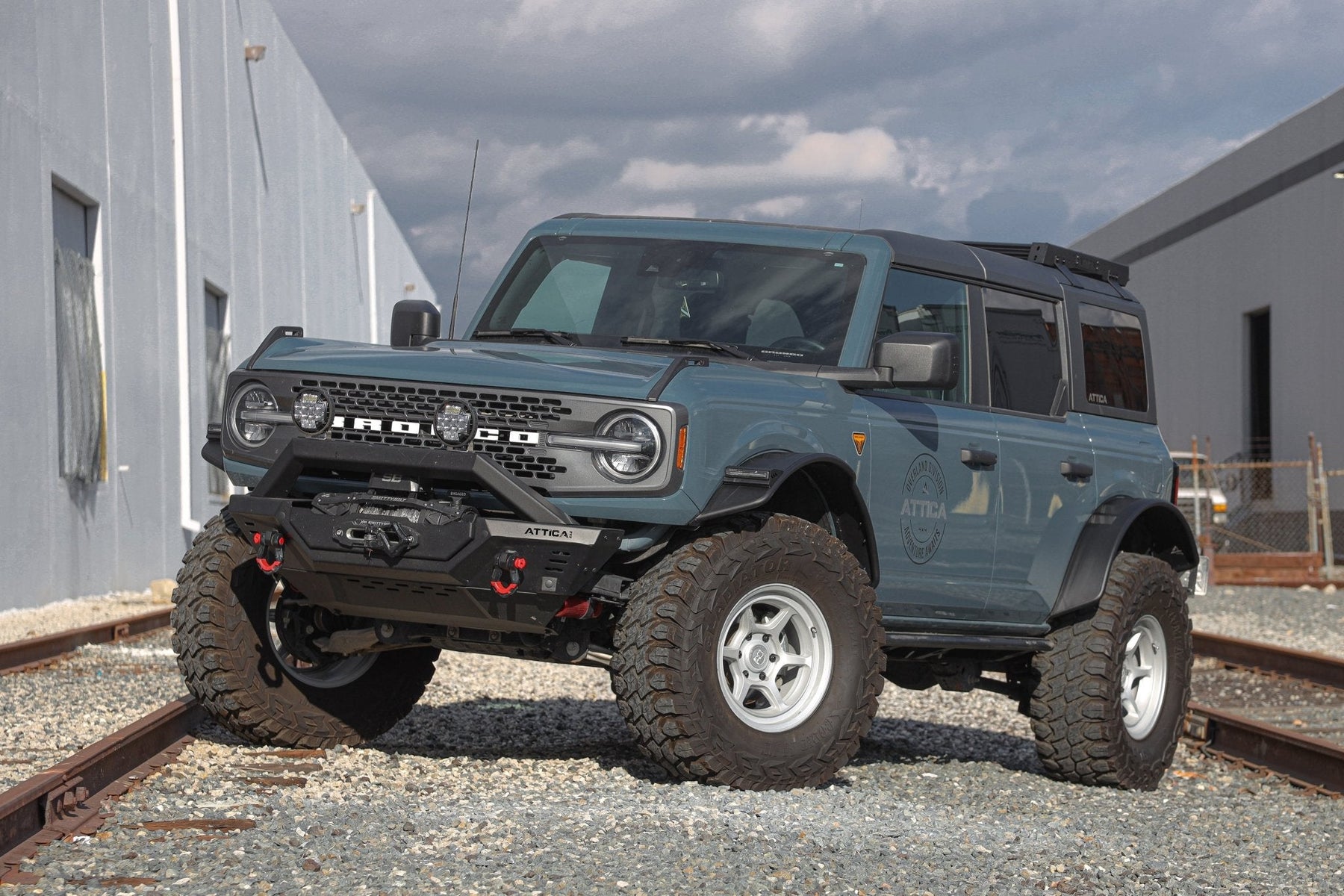 Attica 4x4 Frontier Series Front Fender Flares for 2021-2026 Ford Bronco - Recon Recovery