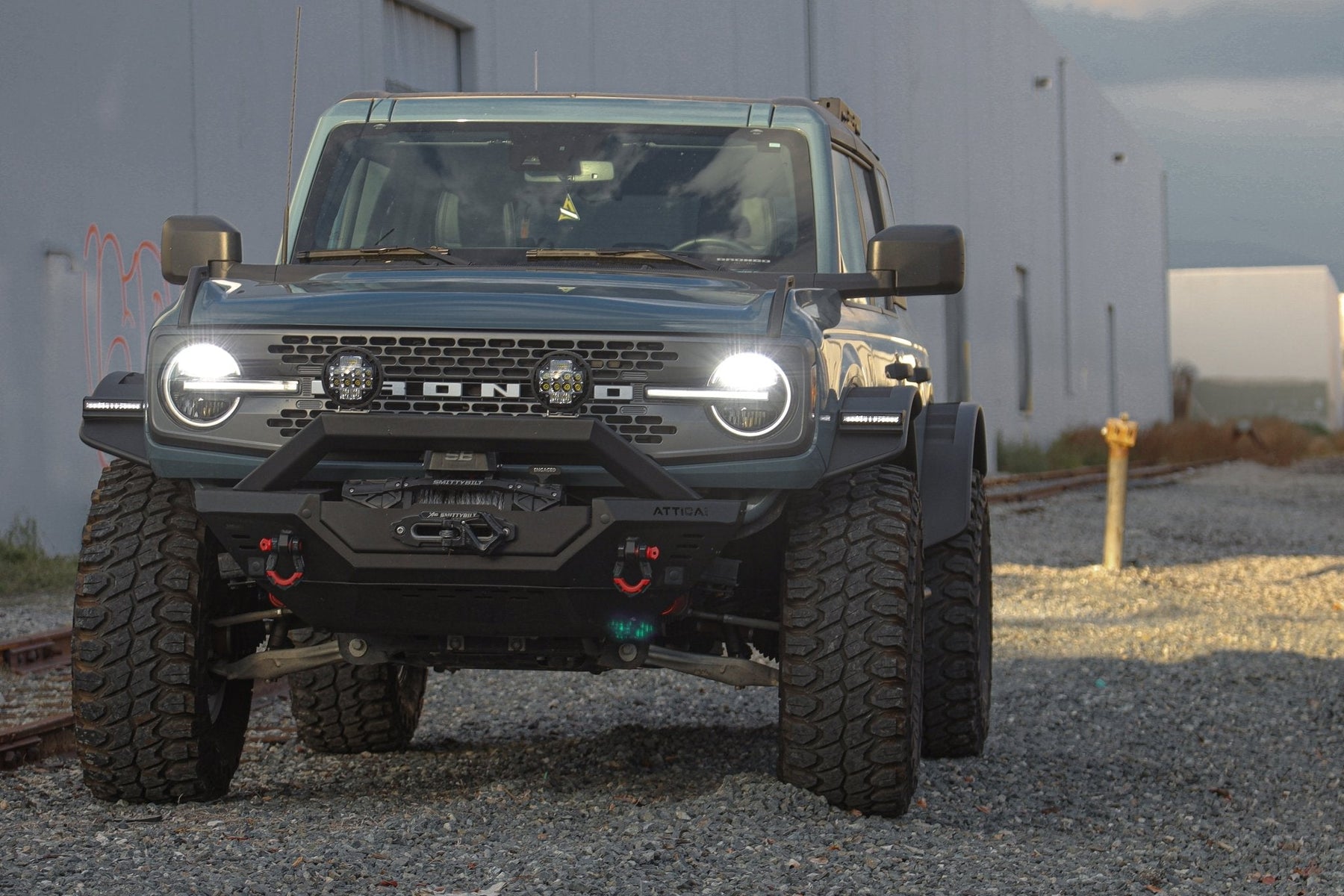 Attica 4x4 Frontier Series Front Fender Flares for 2021-2026 Ford Bronco - Recon Recovery