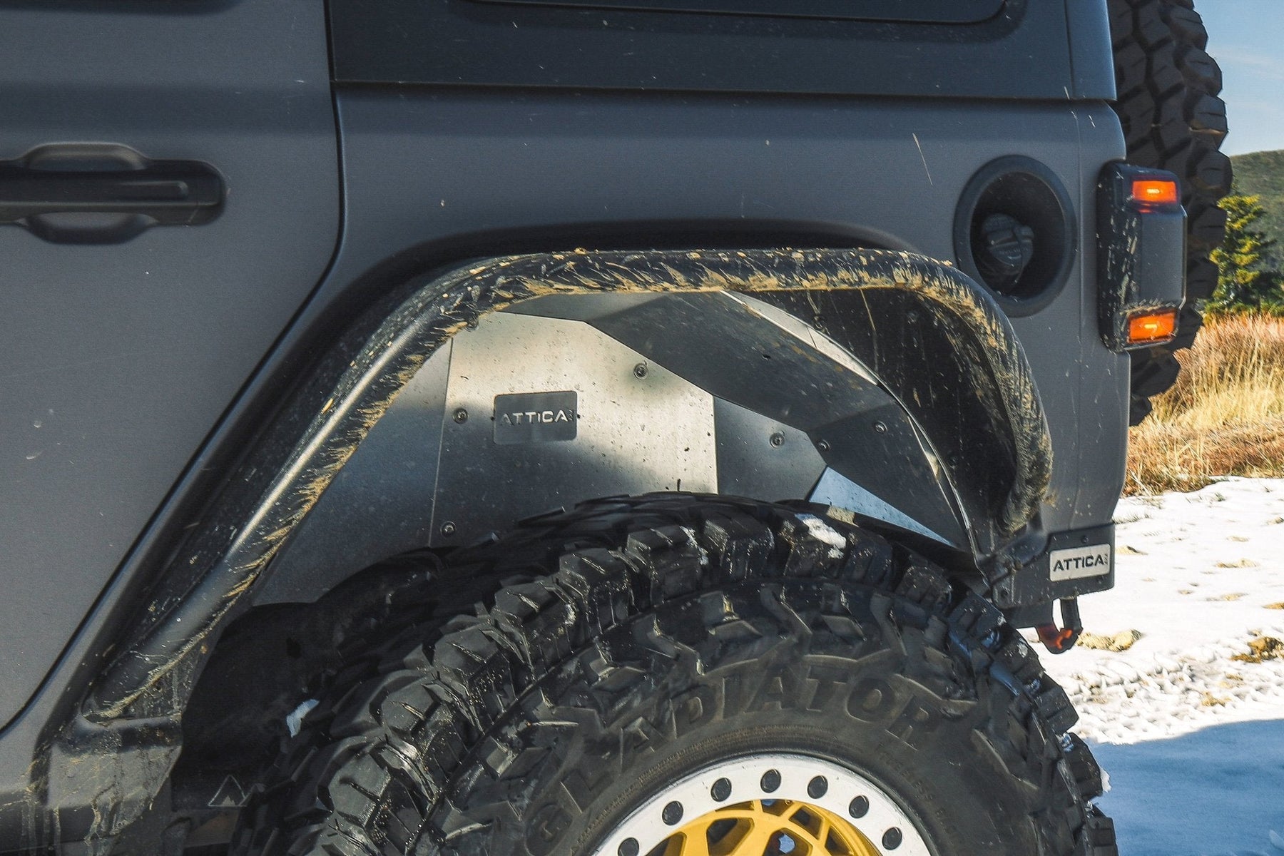 Attica 4x4 Terra Series Rear Fender Flares for 2018-2026 Jeep Wrangler JL - Recon Recovery