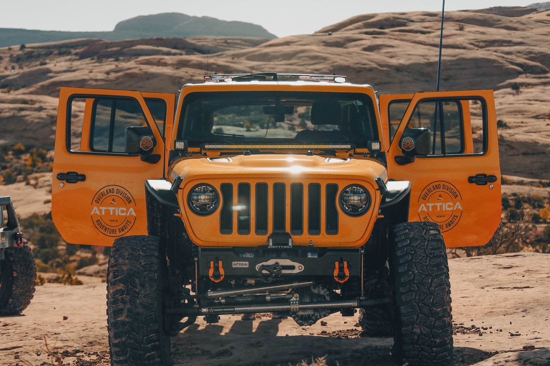 Attica 4x4 Terra Series Front Fender Flares for 2018-2026 Jeep Wrangler JL