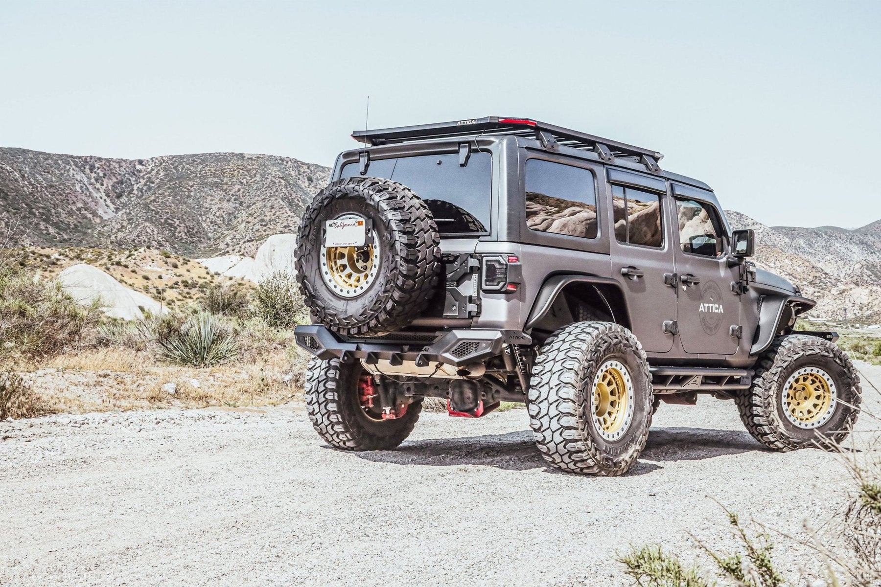 Attica 4x4 Terra Series Rear Fender Flares for 2018-2026 Jeep Wrangler JL - Recon Recovery