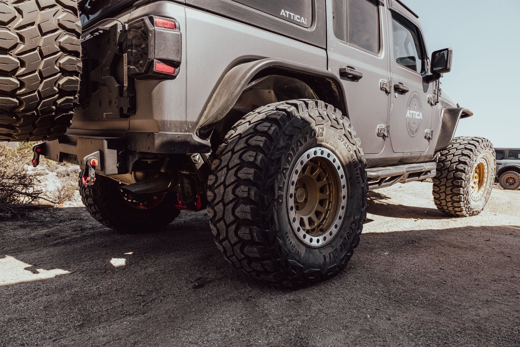 Attica 4x4 Terra Series Rear Fender Flares for 2018-2026 Jeep Wrangler JL - Recon Recovery