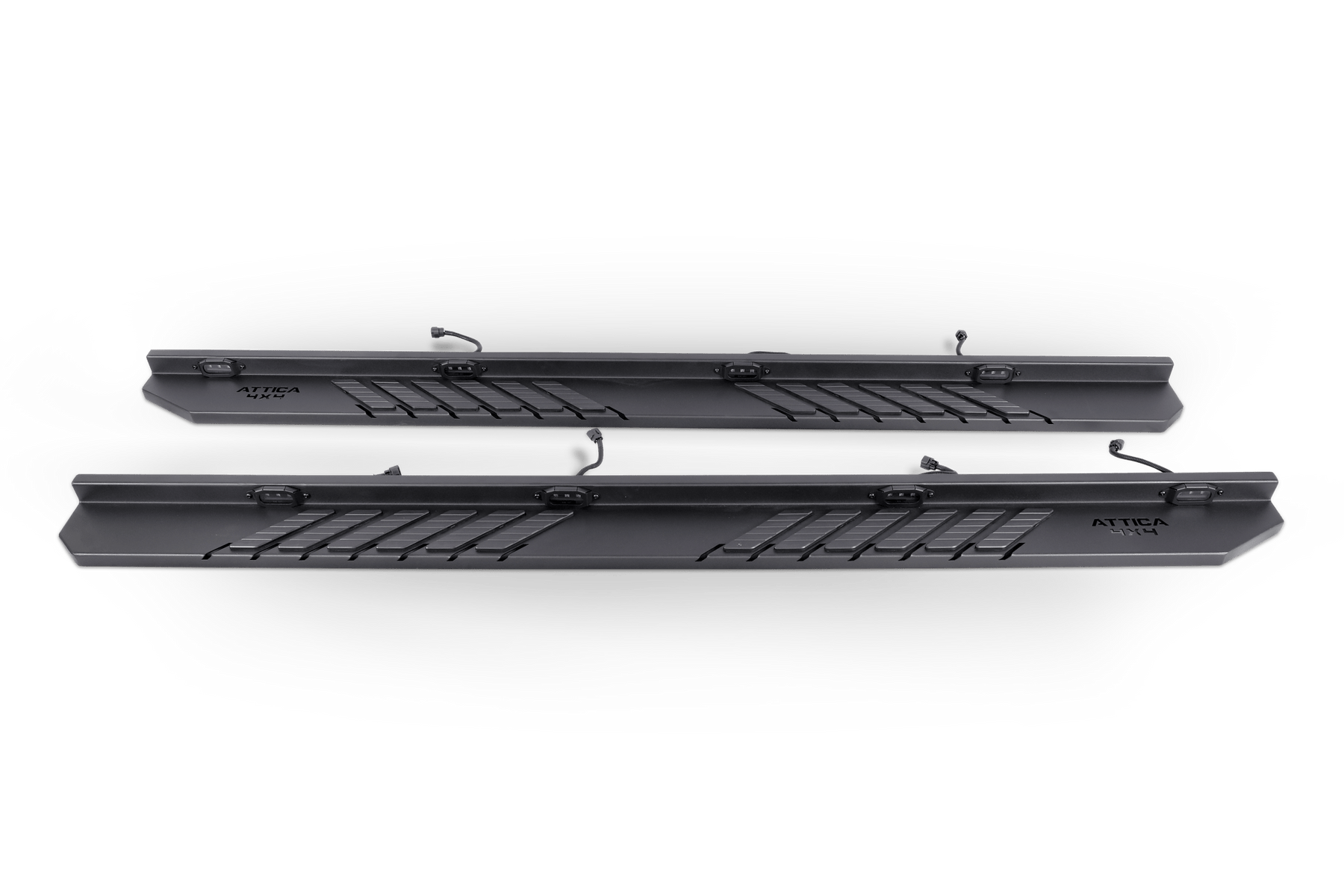 Attica 4x4 Frontier Series Running Boards for 2019-2026 GM Silverado & Sierra 1500 Crew Cab