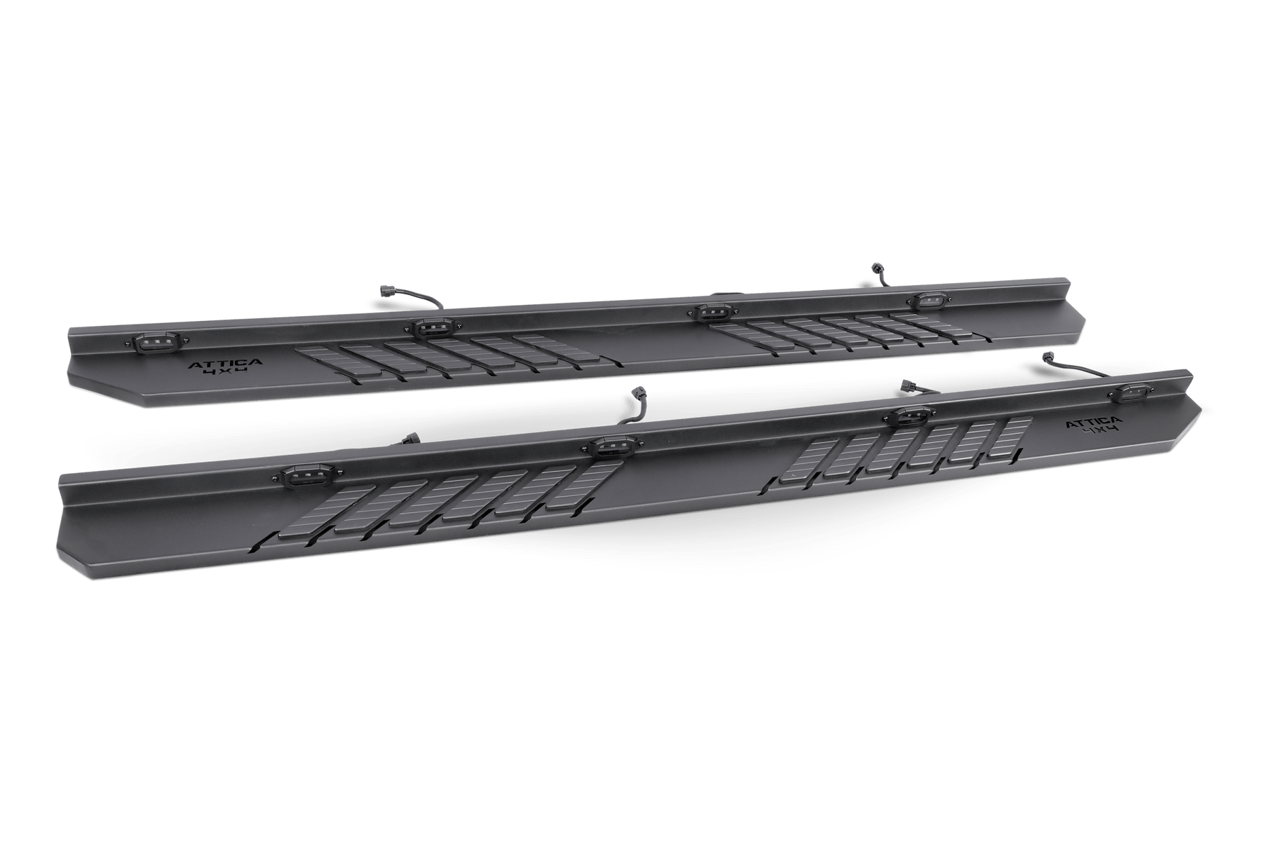 Attica 4x4 Frontier Series Running Boards for 2019-2026 GM Silverado & Sierra 1500 Crew Cab