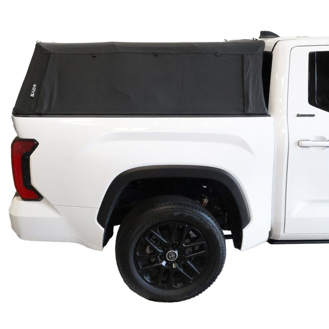 Explorer Soft Shell Foldable Bed Cap for 2022-2026 Toyota Tundra 5.5′ Bed -Black Diamond
