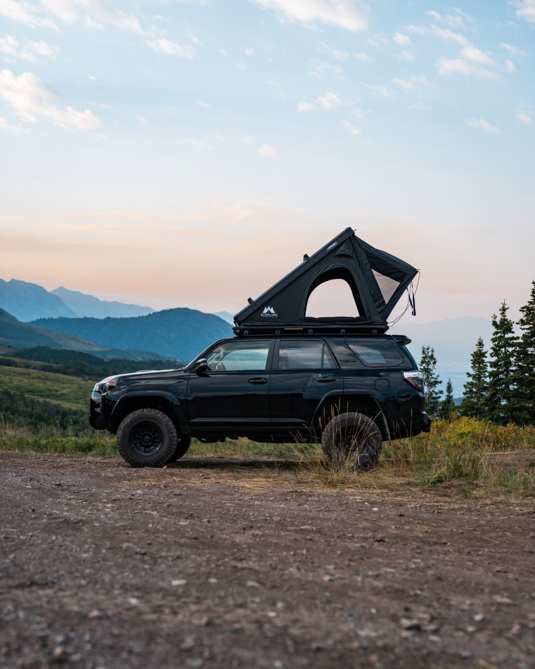 Wasatch Lite Aluminum Hardshell Rooftop Tent – 96 lb Ultra-Light 4-Season RTT