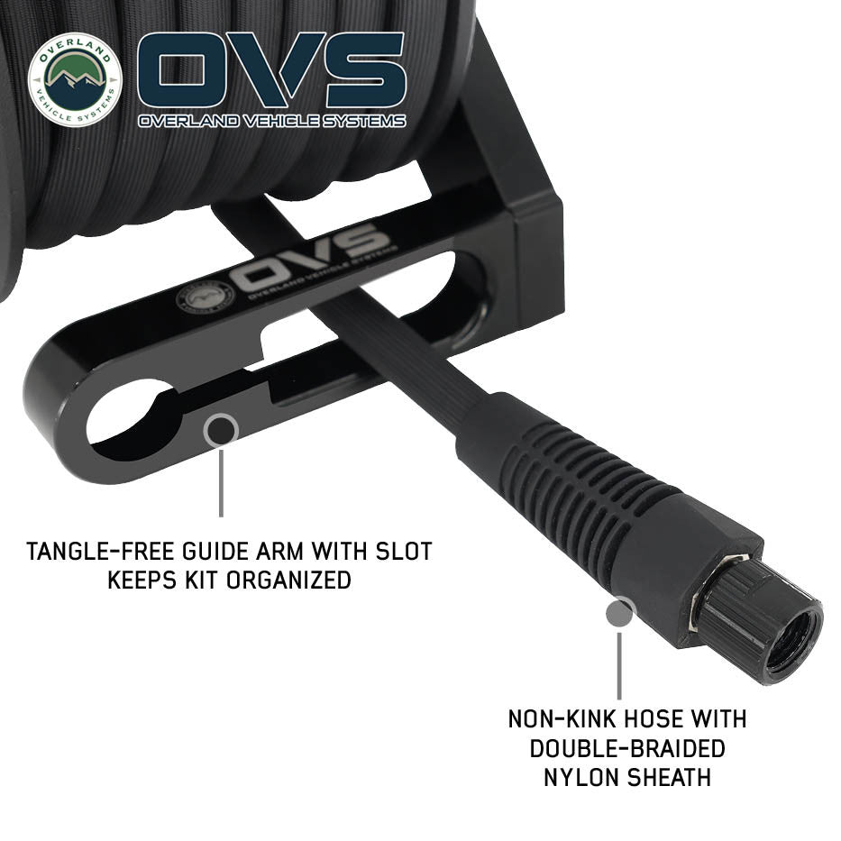 OVS Air Reel Kit (ARK) - 39 Foot Quick Reel Hose with Mounting Bracket