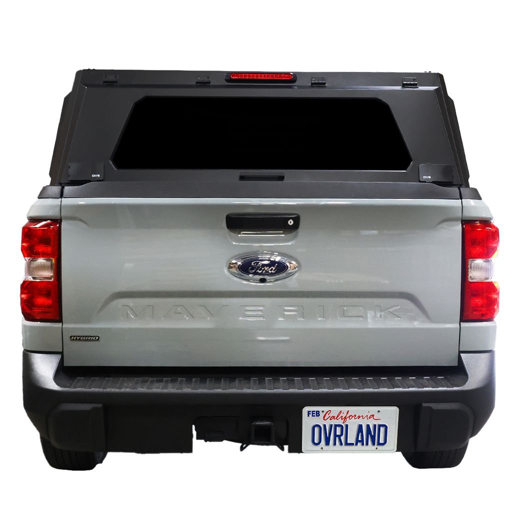 OVS Expedition Stainless Steel Truck Cap with Wing Doors For 2022-2026 Ford Maverick