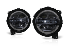 Attica 4x4 Rogue Series LED Plug n Play Headlights for 2020-2026 Jeep Gladiator JT