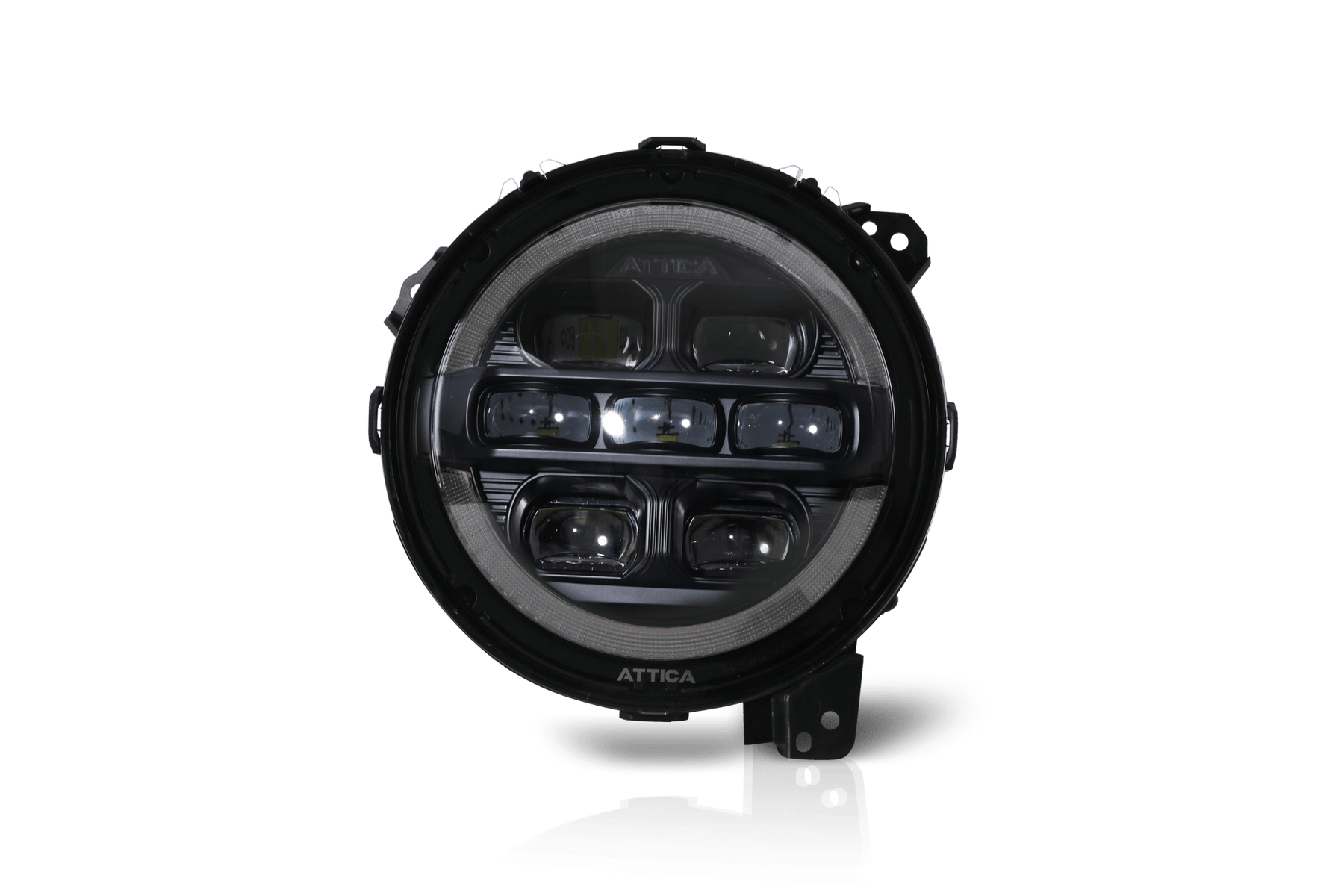 Attica 4x4 Rogue Series LED Plug n Play Headlights 2018-2026 Jeep Wrangler JL