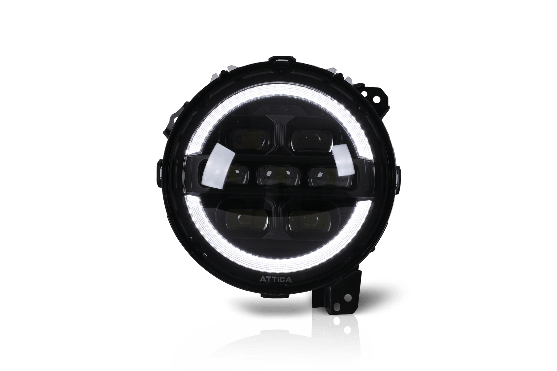 Attica 4x4 Rogue Series LED Plug n Play Headlights 2018-2026 Jeep Wrangler JL