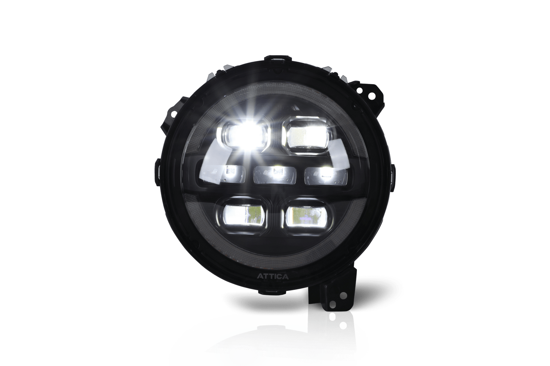 Attica 4x4 Rogue Series LED Plug n Play Headlights 2018-2026 Jeep Wrangler JL
