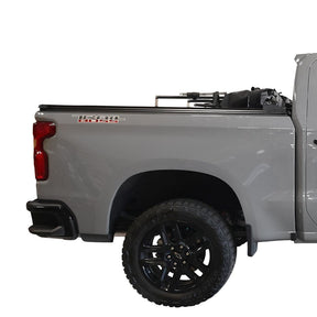 Explorer Soft Shell Foldable Bed Topper 2019-2026 Silverado Sierra 1500 5.8' Bed | OVS Black Diamond