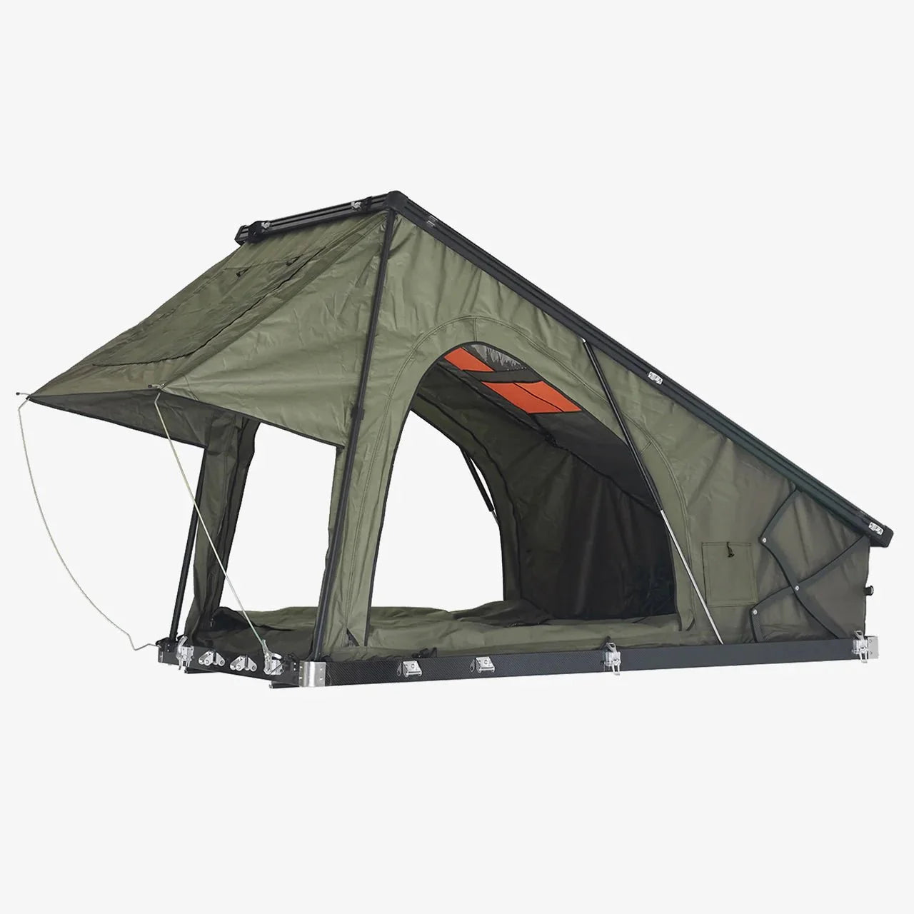Inspired Overland CarbonLiteX Rooftop Tent – Ultralight Hard-Shell Overland Tent (93 lbs)