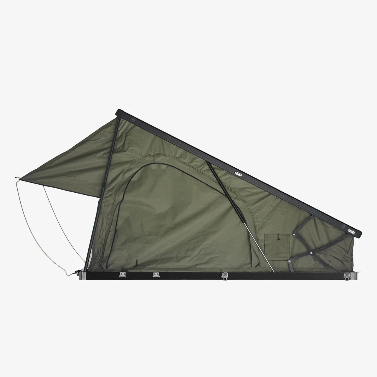 Inspired Overland CarbonLiteX Rooftop Tent – Ultralight Hard-Shell Overland Tent (93 lbs)
