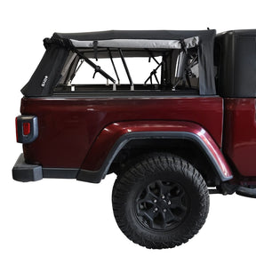 Explorer Soft Shell Foldable Bed Cap for 2020-2026 Jeep Gladiator JT | OVS Black Diamond