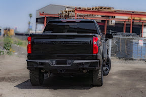 Attica 4x4 Terra Series High Clearance Rear Bumper for 2019-2026 Chevy Silverado 1500