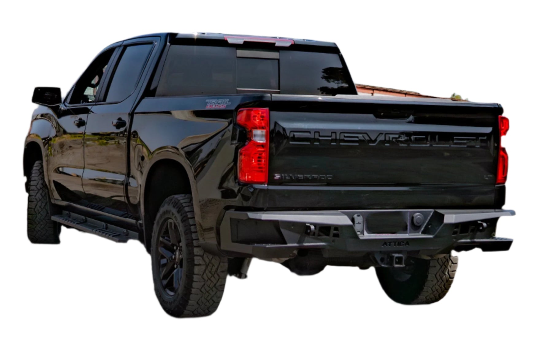 Attica 4x4 Terra Series High Clearance Rear Bumper for 2019-2026 Chevy Silverado 1500