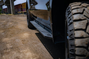 Attica 4x4 Frontier Series Running Boards for 2019-2026 GM Silverado & Sierra 1500 Crew Cab