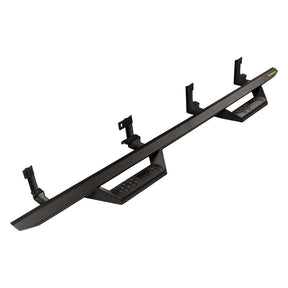 SmittyBilt Cab Length Bolt On Angular Drop Steps for 2019-2024 Chevy Silverado 1500 Crew Cab