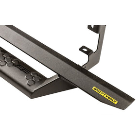 SmittyBilt Cab Length Bolt On Angular Drop Steps for 2019-2024 Chevy Silverado 1500 Crew Cab