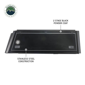 OVS Expedition Stainless Steel Truck Cap with Wing Doors For 2021-2026 Ford F-150 6.5ft Bed